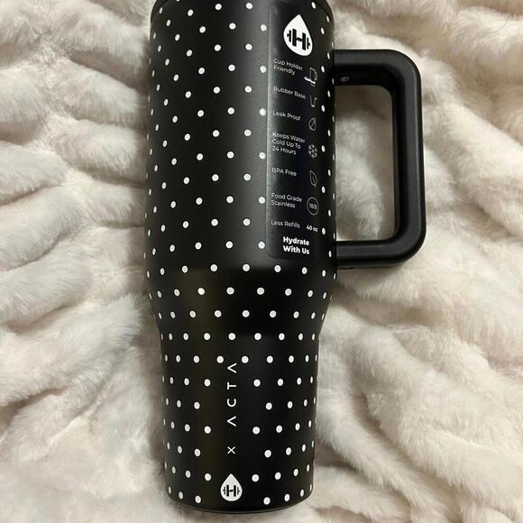 Acta Polka Dot HYDROJUG TRAVELER 40oz - Picture 5 of 7